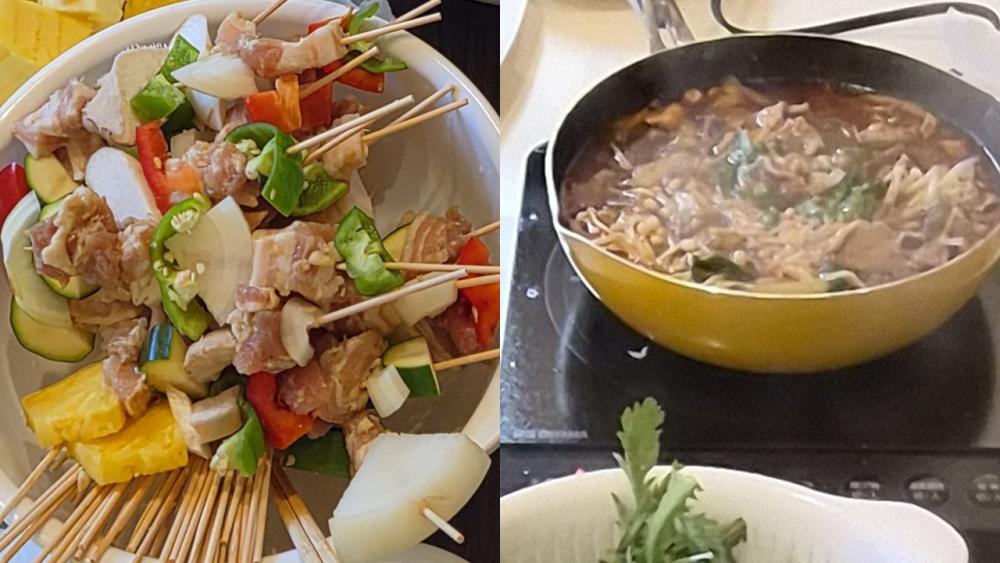 年末年始＿ゆんたく_鍋と串焼き＿結合